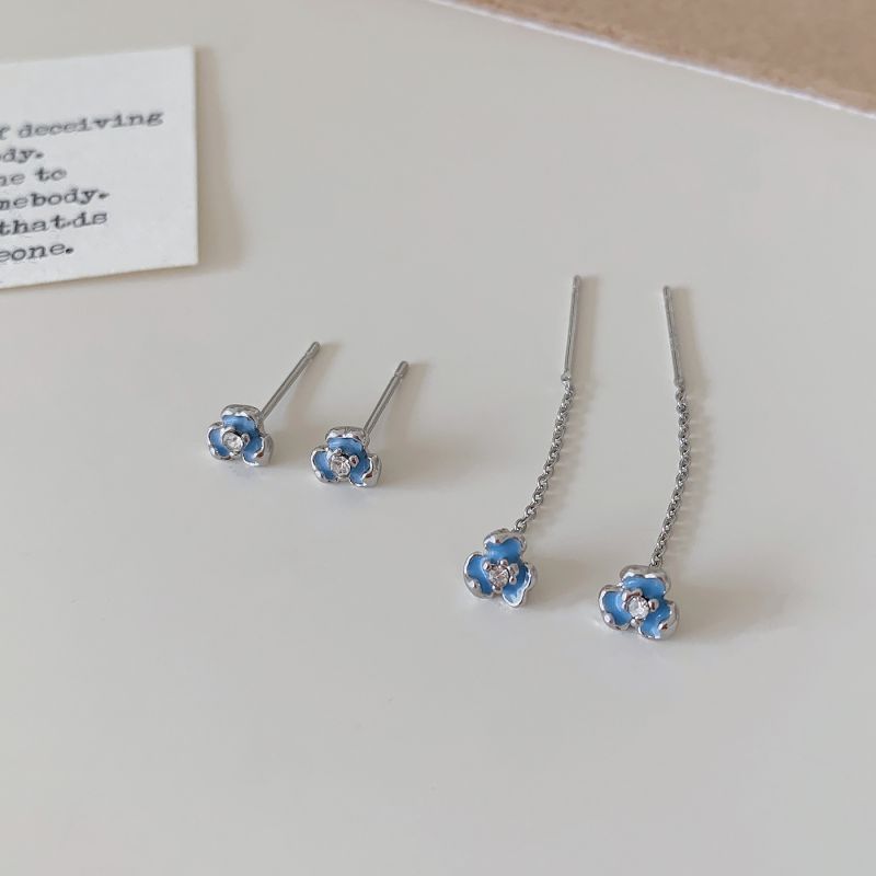 Pendientes De Flores De Aleación