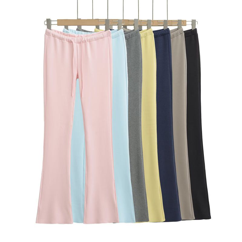 Black Drawstring Trousers