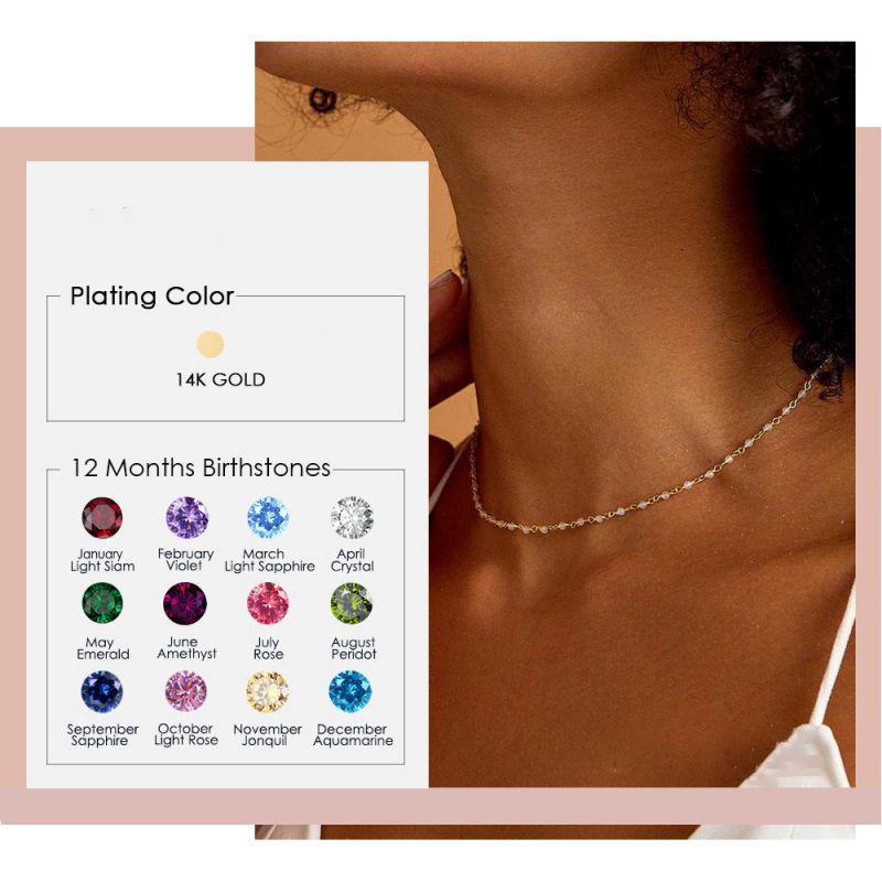 Collar De Cuentas De Cristal