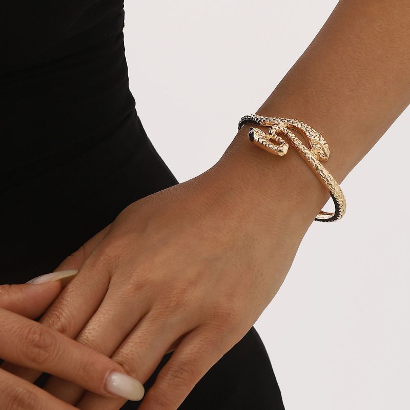 Pulsera De Serpiente De Aleación