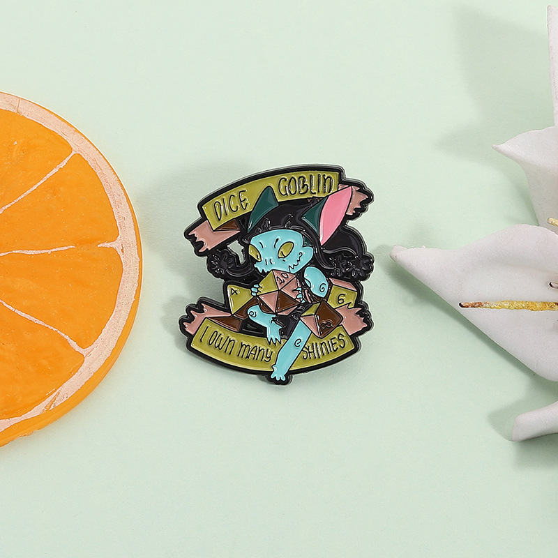 Broche De Aleación Con Dibujos Geométricos