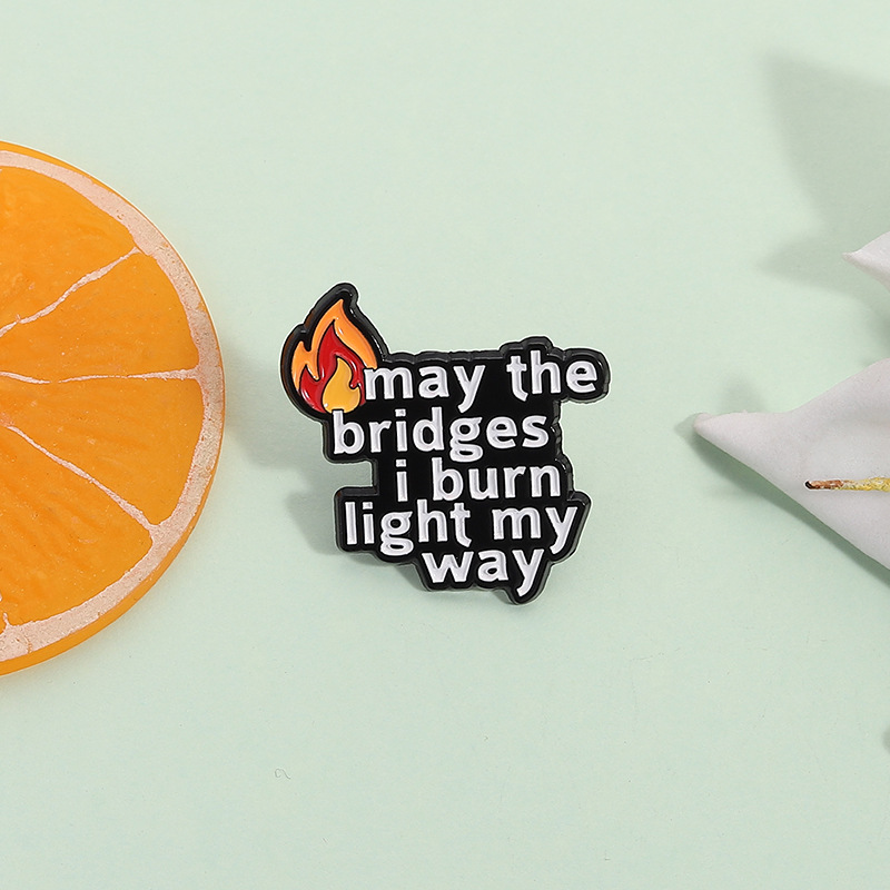 Broche De Letra De Dibujos Animados