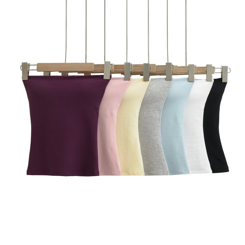 Purple Padded Tube Top