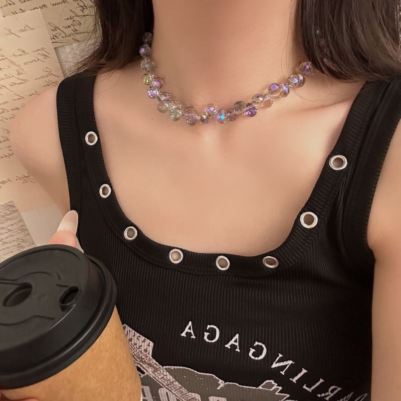 Collar De Cuentas De Vidrio