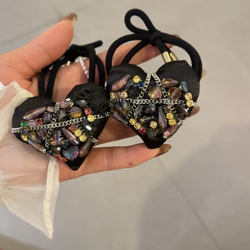 Banda Para El Cabello Con Cristales De Corazón