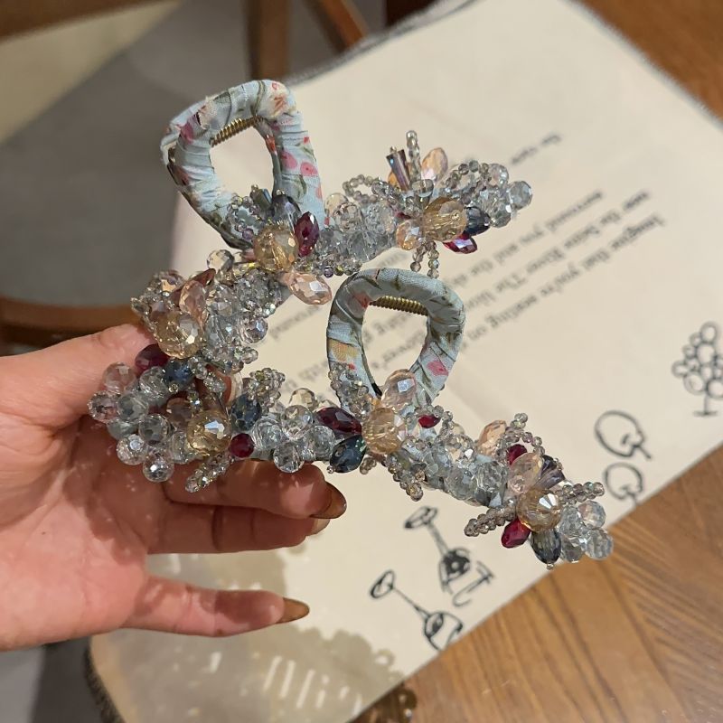 Colorful Crystal Clip Crystal Wire Wrapping Clip