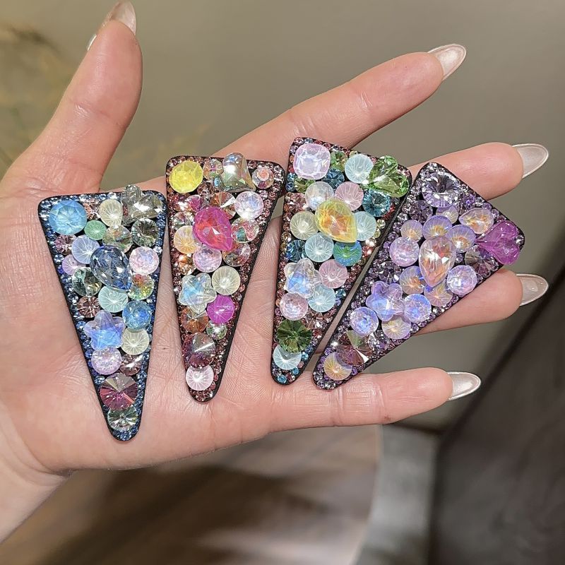 Horquilla Triangular De Cristal
