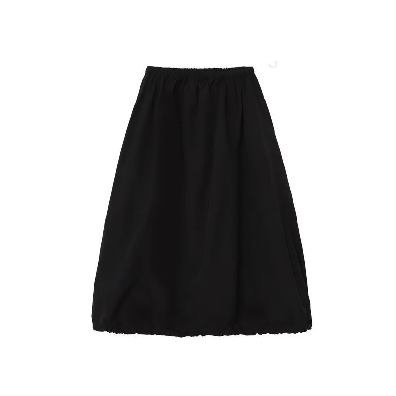 Falda De Poliéster Con Cordón