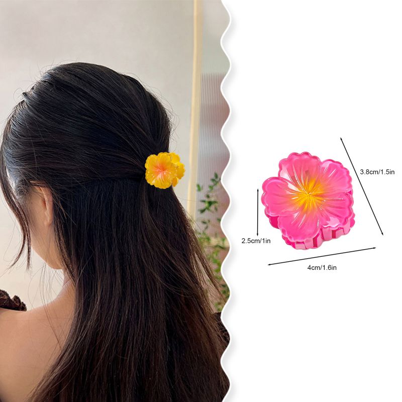 Clip De Flor De Resina