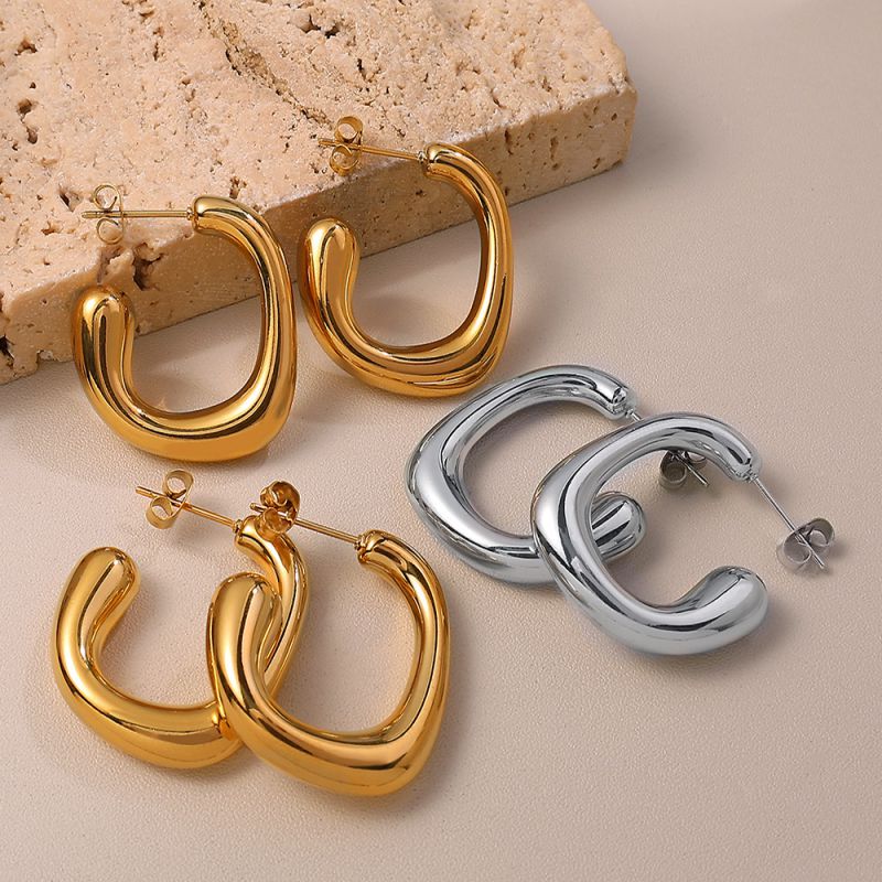 Pendientes Geométricos De Acero De Titanio