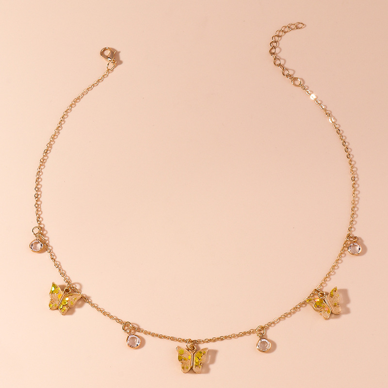 Collar De Mariposa De Aleación