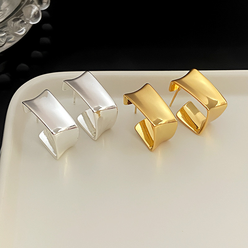 Pendientes Irregulares De Cobre