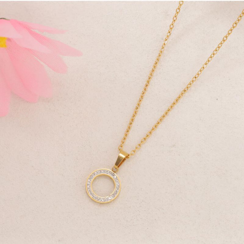 Conjunto De Pulsera Collar Y Pendientes Con Aros Y Diamantes