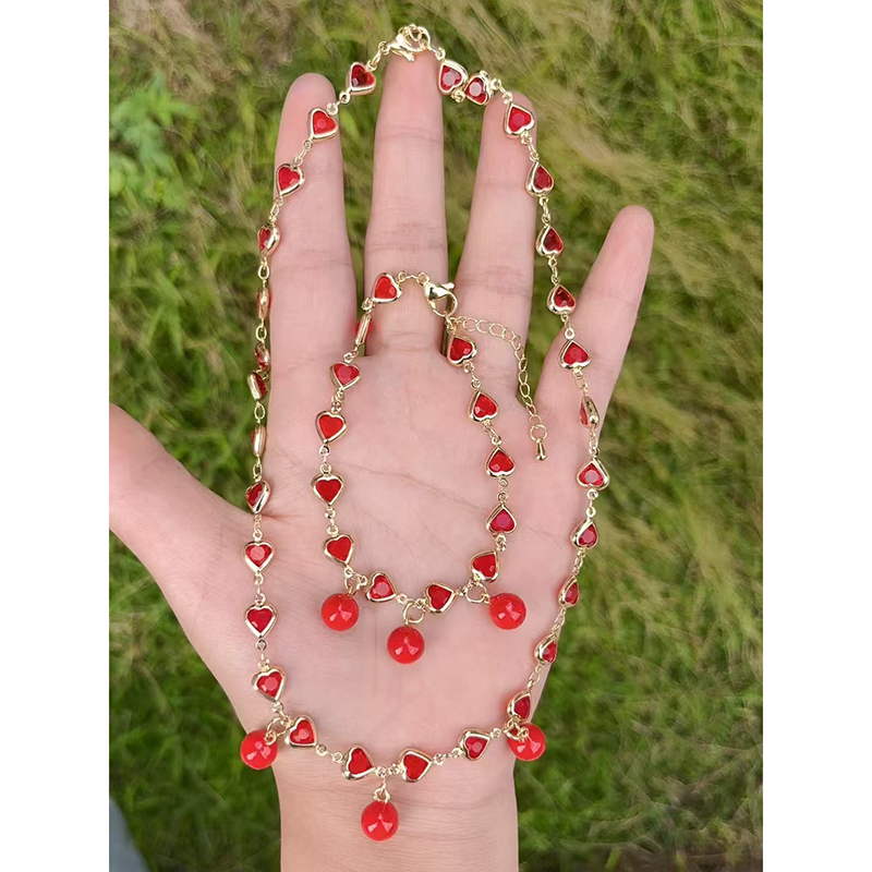 Pulsera De Corazón De Cobre