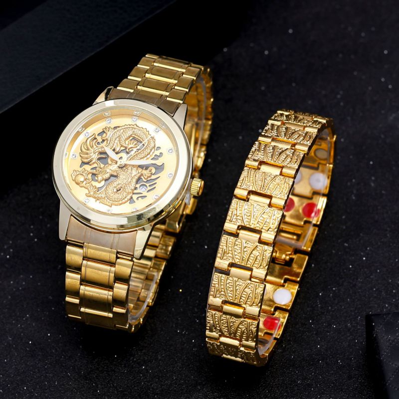 Bracelet Alloy Diamond Textured Men's Bracelet
