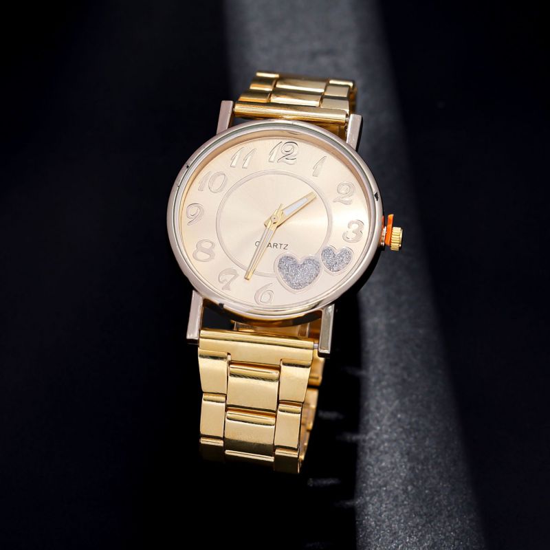 Reloj Redondo De Aleación Para Hombre.