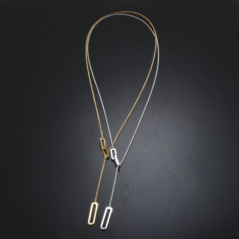 Collar Hueco De Acero Inoxidable