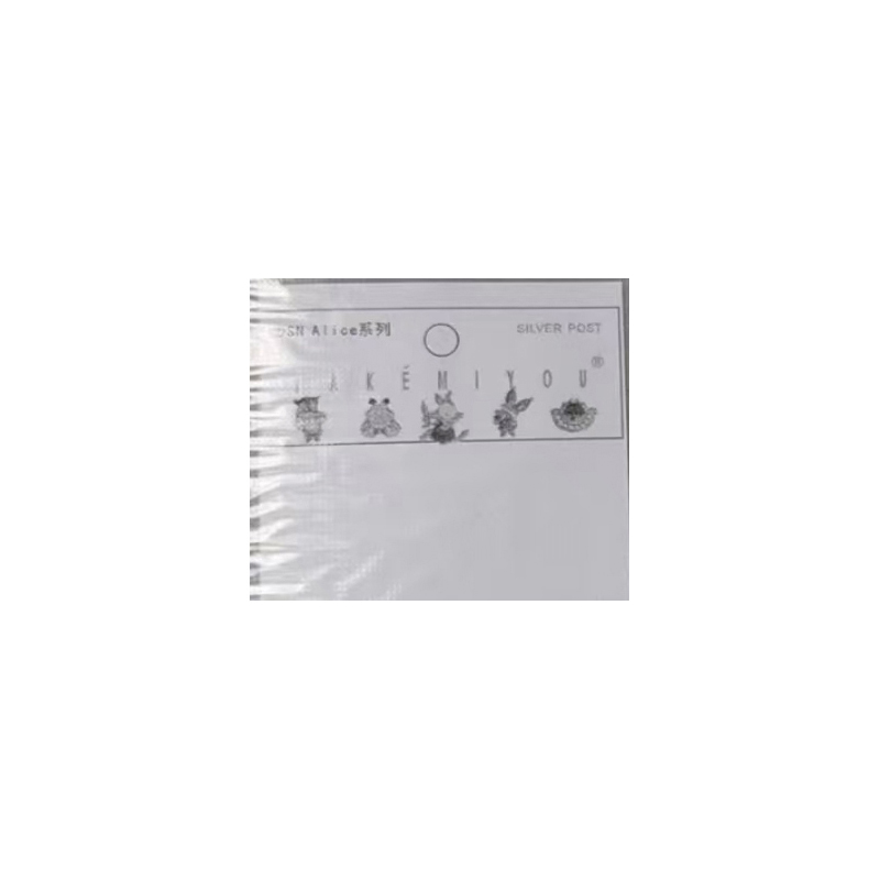 Juego De 5 Pendientes De Cobre Con Circonitas De Dibujos Animados