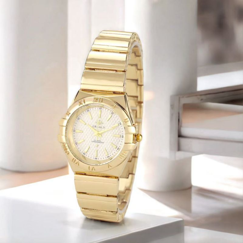 Reloj Redondo De Acero Inoxidable