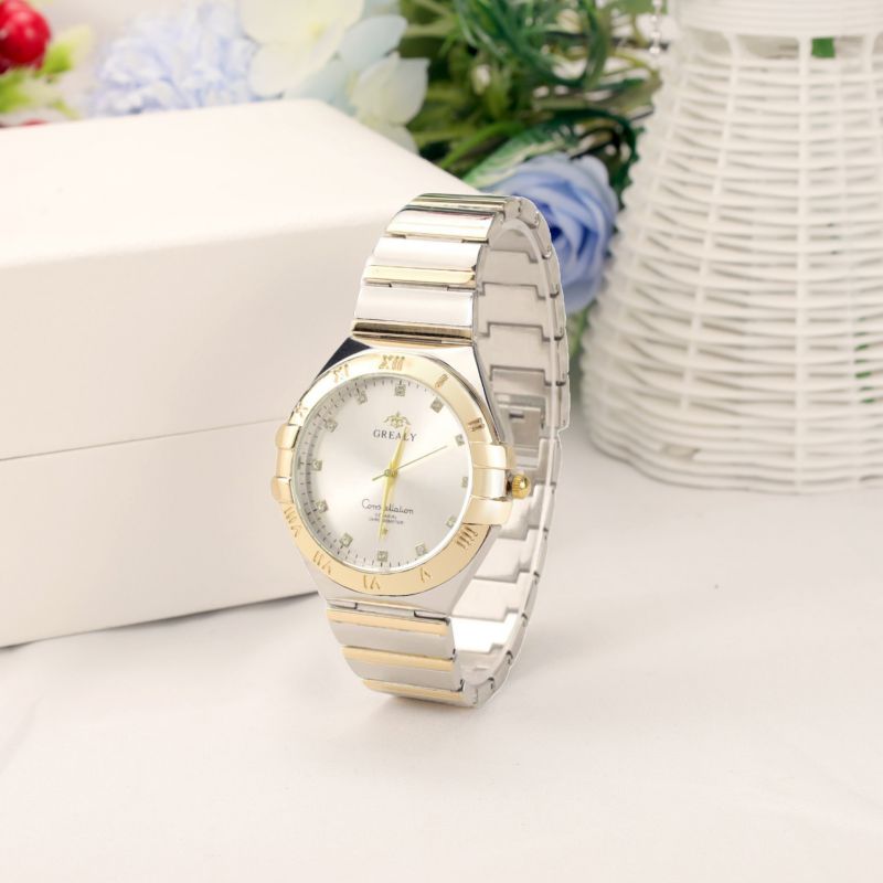 Reloj Redondo De Acero Inoxidable