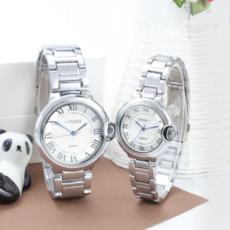 Reloj Redondo De Acero Inoxidable