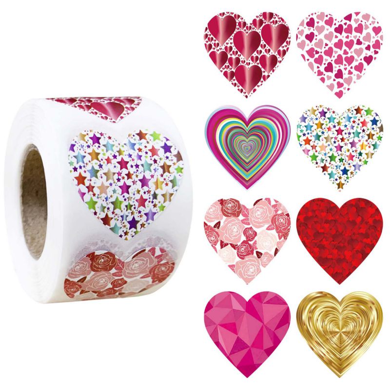 Color Love Sticker Label Roll (*2)