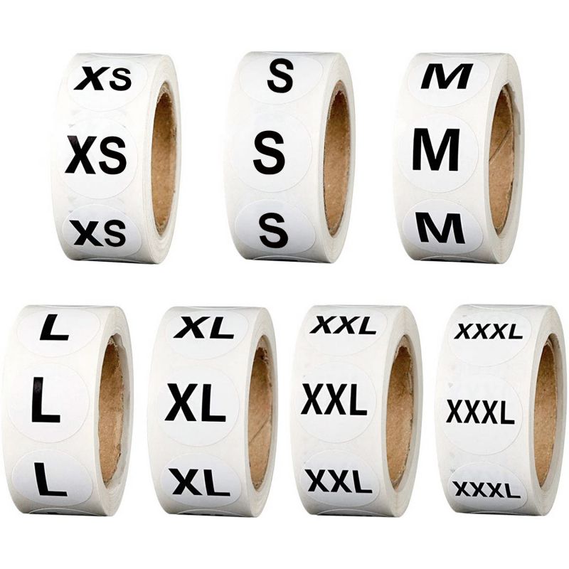 7# 500/roll Size Self-adhesive Label (*2)
