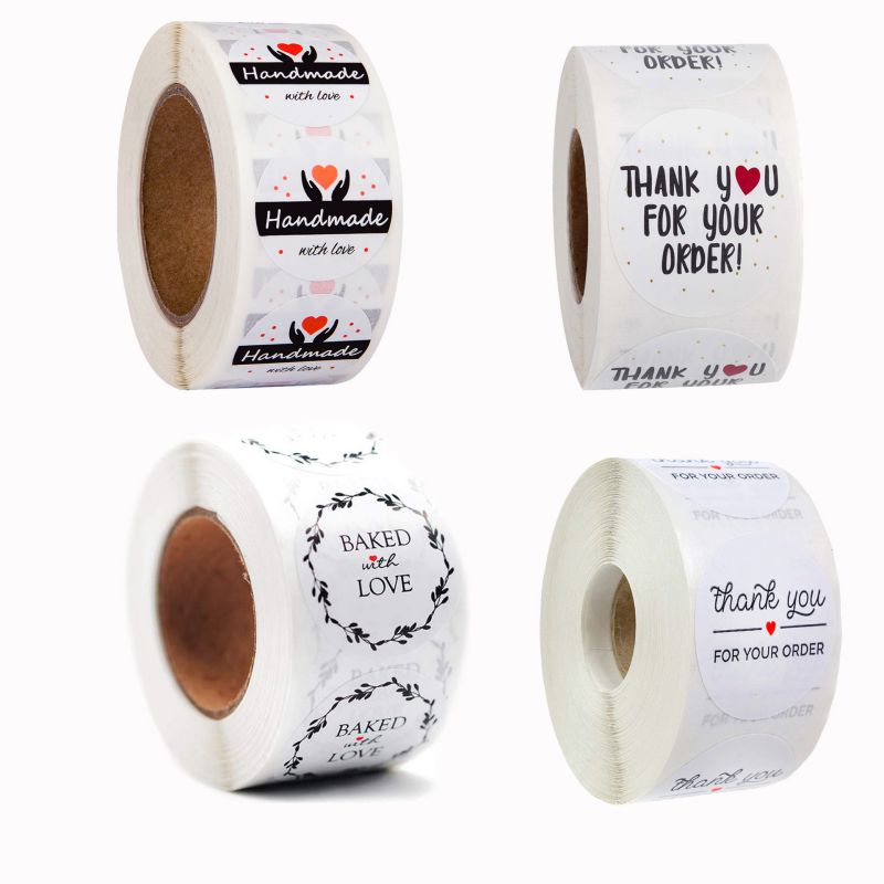 2# Thank You Seal Sticker Roll (*5)