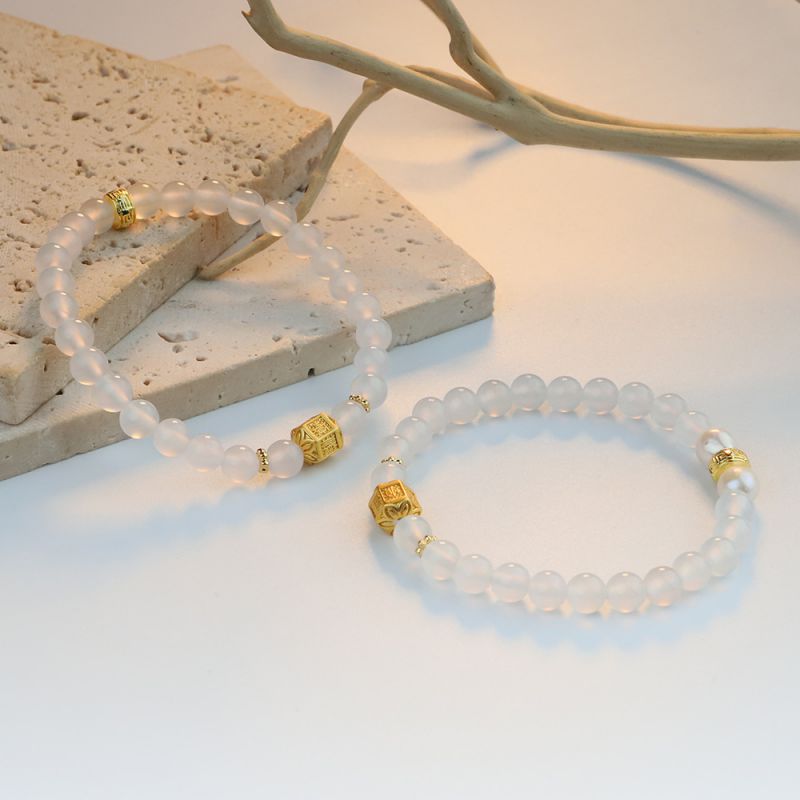 Pulsera De Cuentas De Ágata
