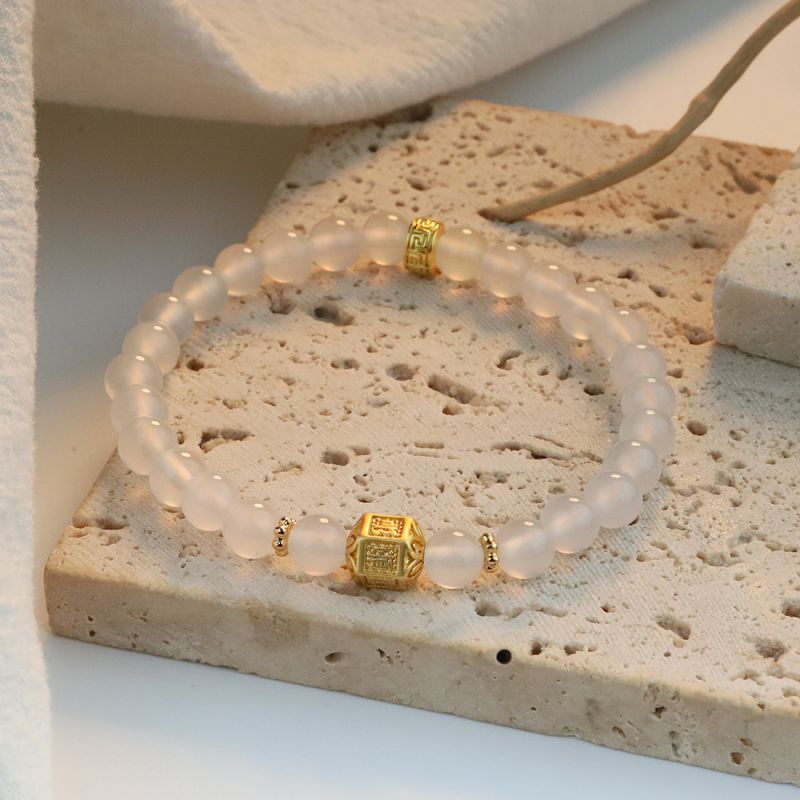 Pulsera De Cuentas De Ágata