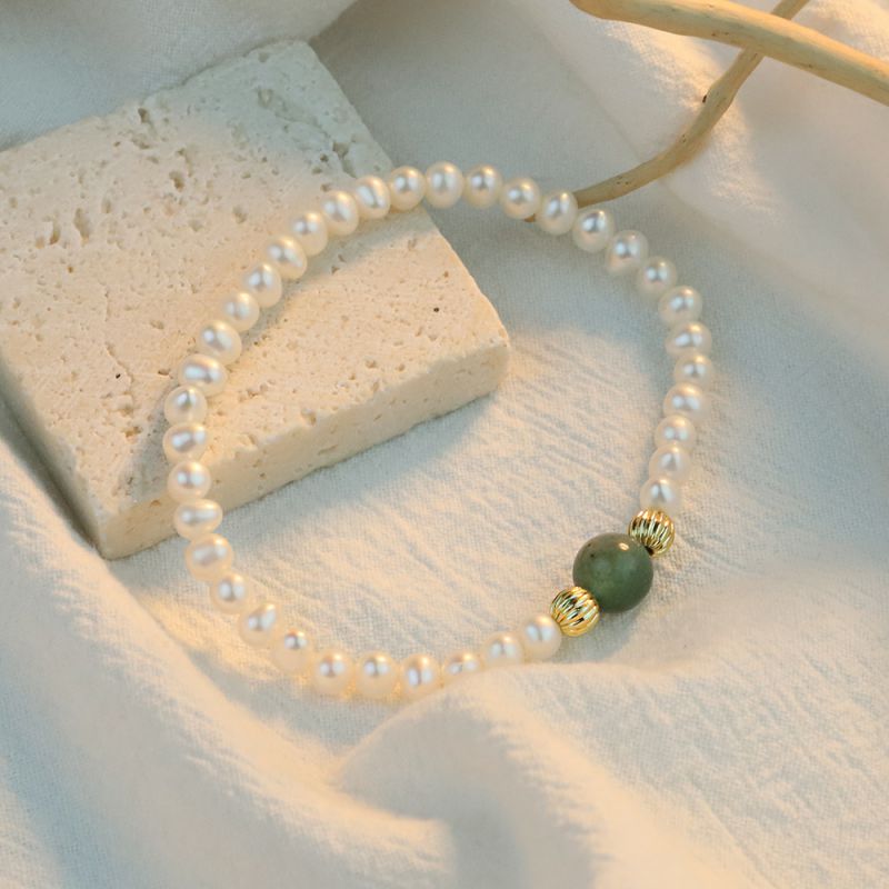 Pulsera De Cuentas De Jade Hetiano
