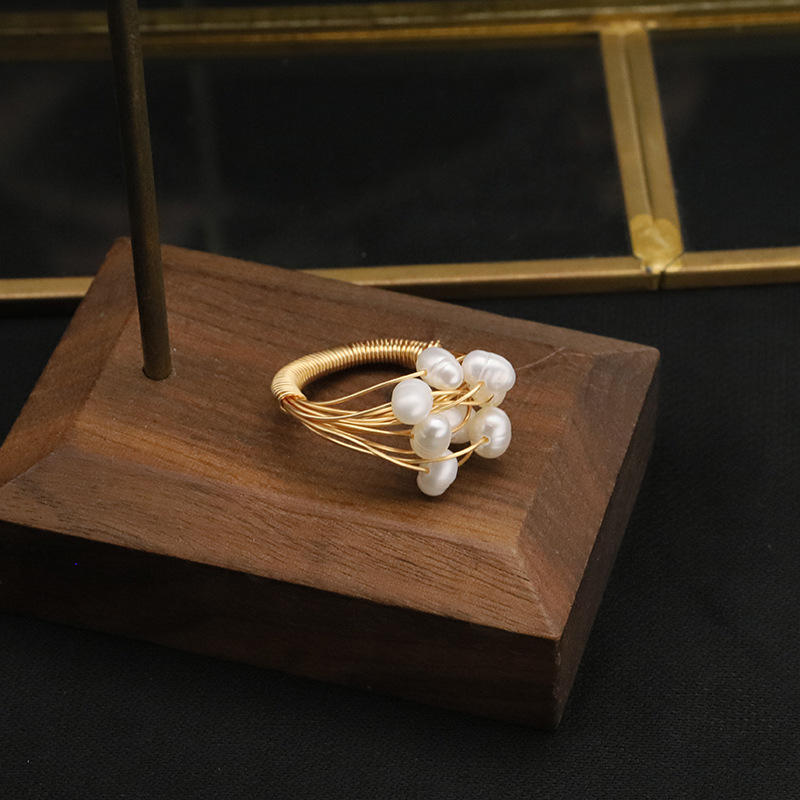 Anillo Envolvente De Perla