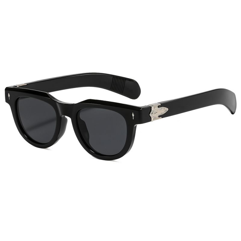 Gafas De Sol Cuadradas Con Tachuelas De Arroz