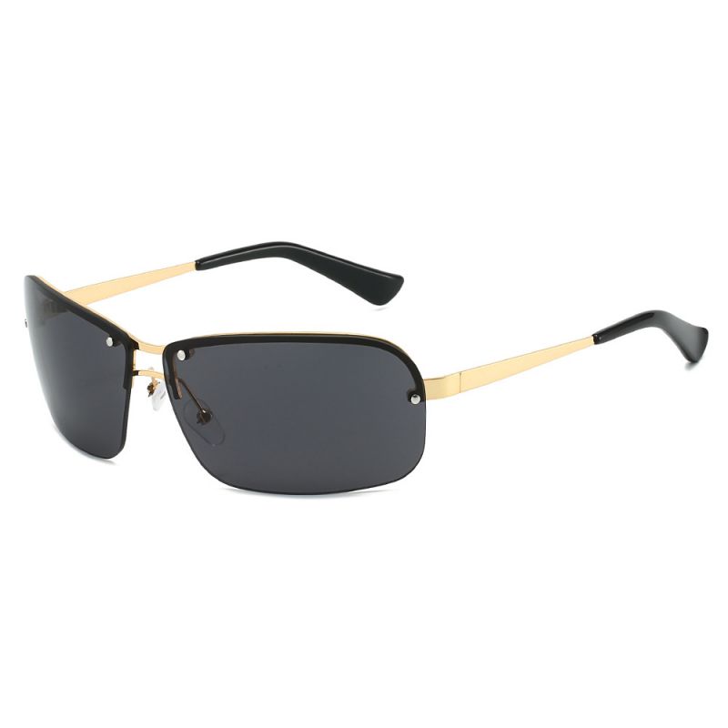 Gafas De Sol Ovaladas De Media Montura