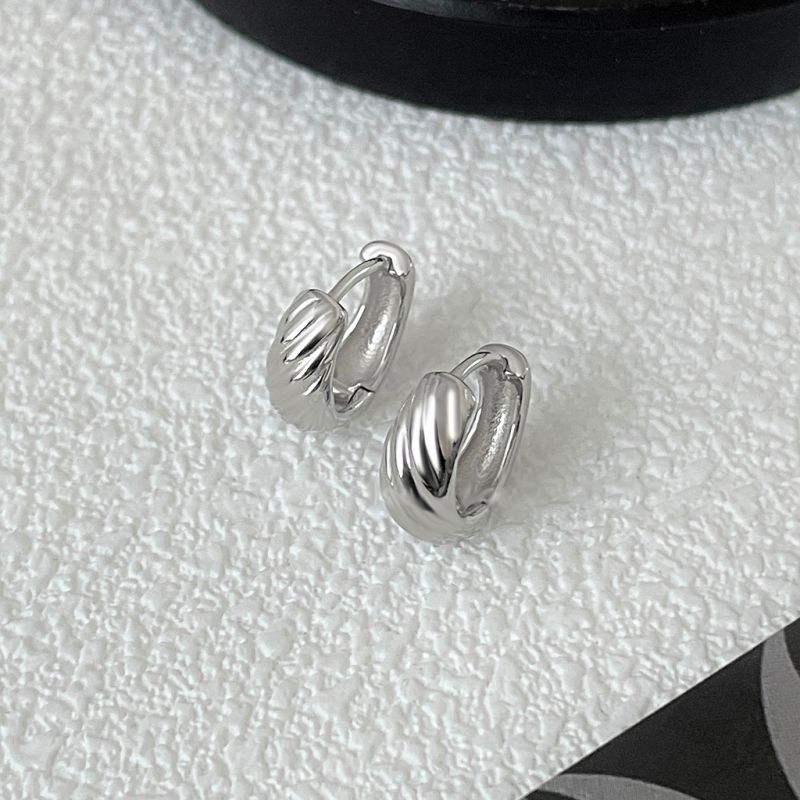Pendientes Redondos De Plata