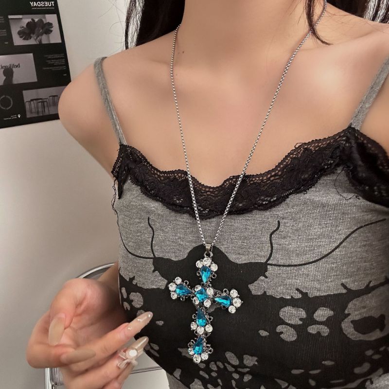 Collar De Cruz De Aleación De Circonio