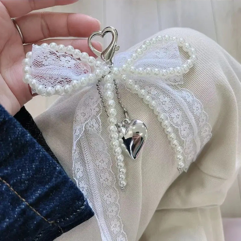 Hebilla De Zapato Con Lazo Y Cuentas De Perla