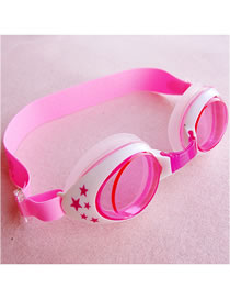 Gafas De Natación Para Niños Hd Antivaho De Cinco Puntas Con Estampado De Estrellas