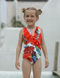 Traje De Baño Infantil De Una Pieza Flash Estampado
