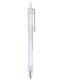 Fashion Transparent Solid Color Transparent Press Gel Pen