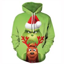 Sudadera Con Capucha De Poliéster Estampada