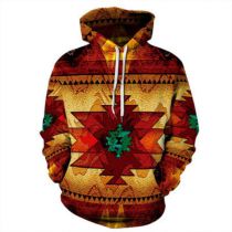 Sudadera Con Capucha De Poliéster Estampada