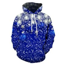 Sudadera Con Capucha De Poliéster Estampada