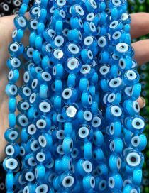 Accesorios De Cuentas De Ojo De Vidrio Oblato