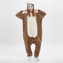 Pijama De Una Pieza De Franela De Dibujos Animados
