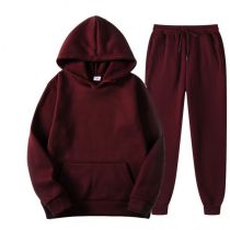 Conjunto De Sudadera Con Capucha De Poliéster Leggings Y Pantalón