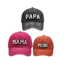 Gorra De Béisbol Para Padres E Hijos Con Bordado De Letras