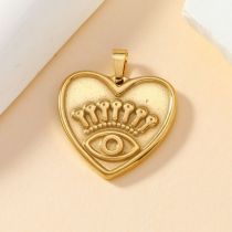 Heart Eye Pendant