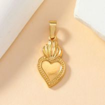 Conch Heart Pendant