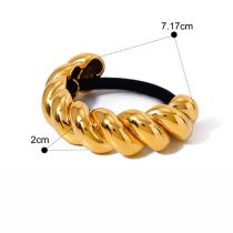 Fashion 17# Stainless Steel Smooth Threaded Hair Rope